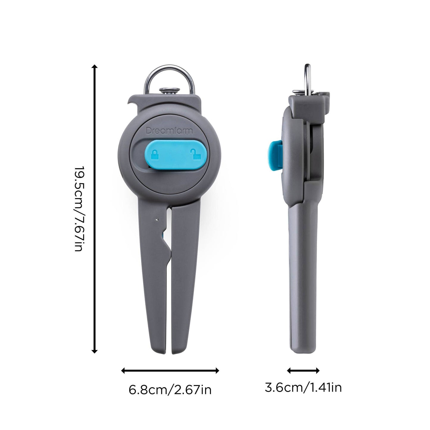 Dopener® - Safety Can Opener, Ring Pull and Jar Opener