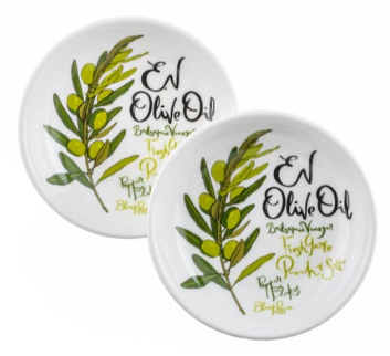 Artisano Olive Oil Dipping Dishes Set of 2