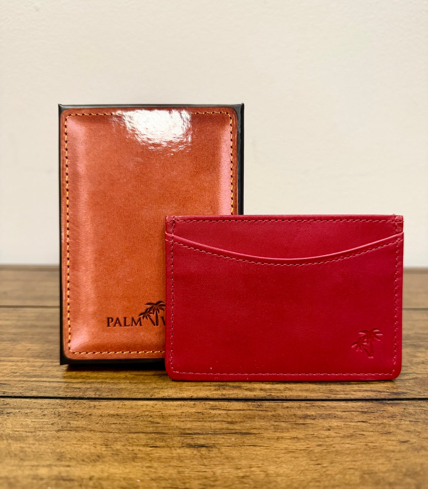 Palm West Leather Minimalist Wallet