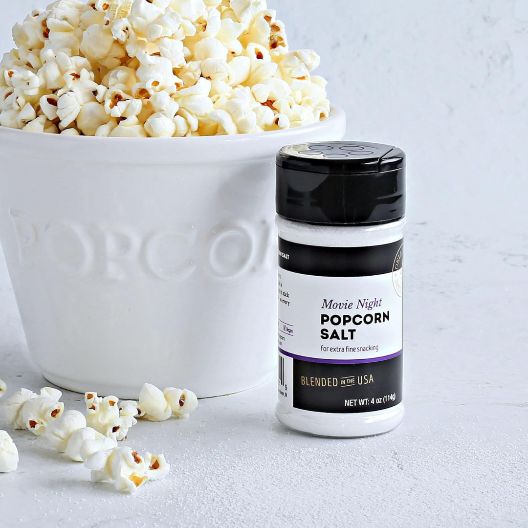 Popcorn Salt | Movie Night Extra Fine | Spice Shaker Jar