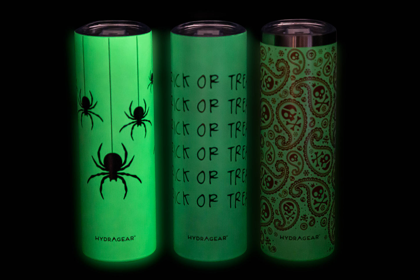 30oz Glow in the Dark Skinny Tumbler - Halloween