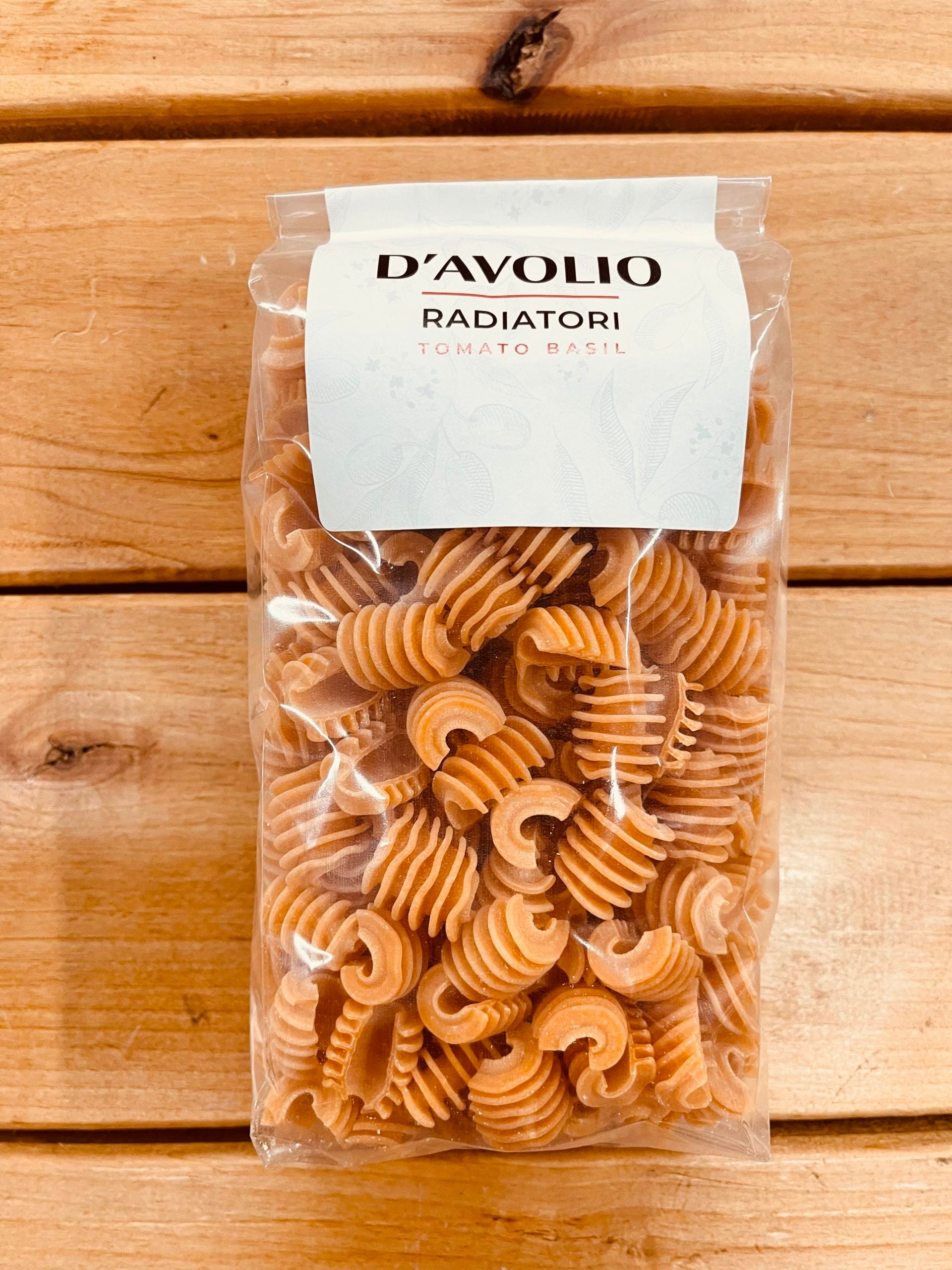 Tomato Basil Radiatori Pasta – D'Avolio