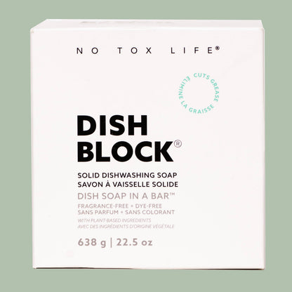 DISH BLOCK® Solid Dish Soap by "No Tox Life"
