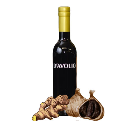 Ginger and Black Garlic Infused Olive Oil image 0