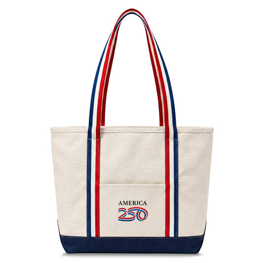 America250™ Premium Canvas Tote Bag - Officially Licensed