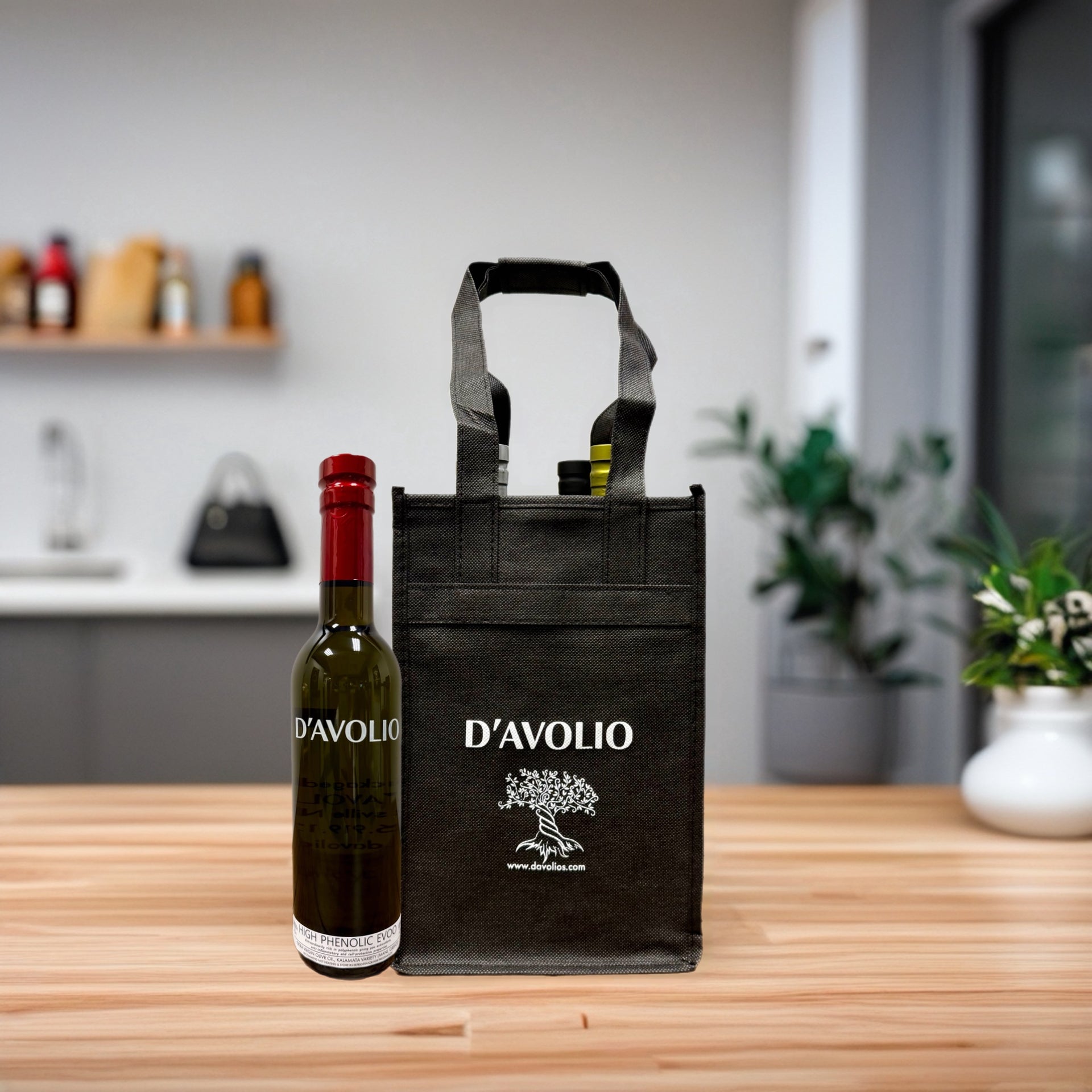 D'Avolio 4-Bottle Tote Bag
