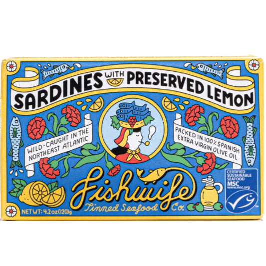 Fishwife Sardines w/Preserved Lemon