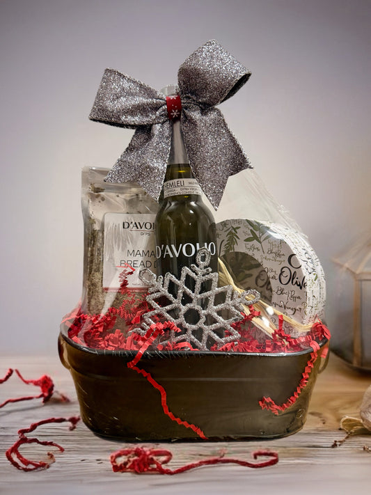 Holiday Bread Dip Basket