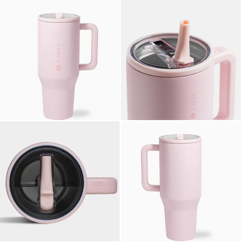 HydroJug 32oz Traveler Tumbler Pink Sand