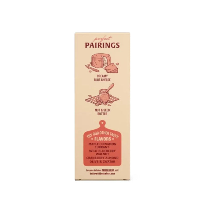 Better with Buckwheat Maine Crisps - Savory Fig & Thyme