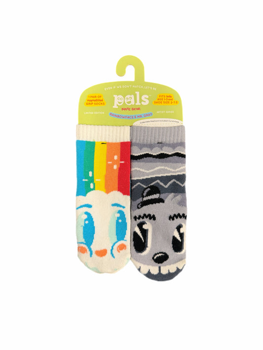 pals socks - Nate Bear