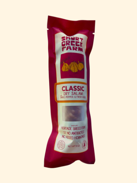 Short Creek Farm Classic Salami