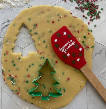 Holiday Spatula & Cookie Cutter Set
