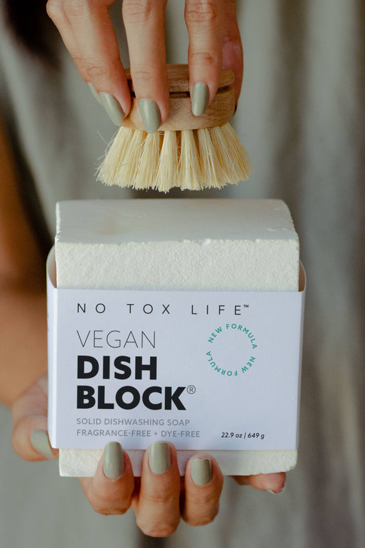 DISH BLOCK® Solid Dish Soap by "No Tox Life"