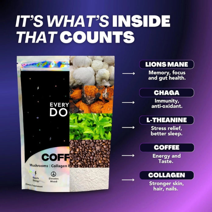 Everyday Dose Mushroom Coffee+ Single Packet