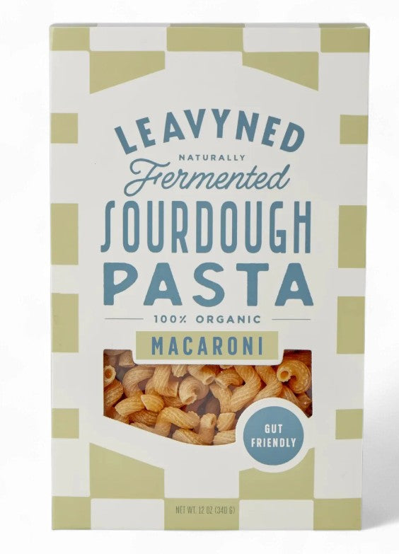 Leavyned Sourdough Pasta - Macaroni