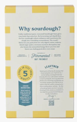 Leavyned Sourdough Pasta - Rigatoni